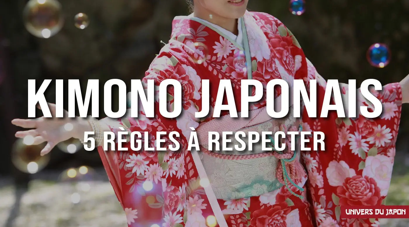 comment mettre un kimono japonais