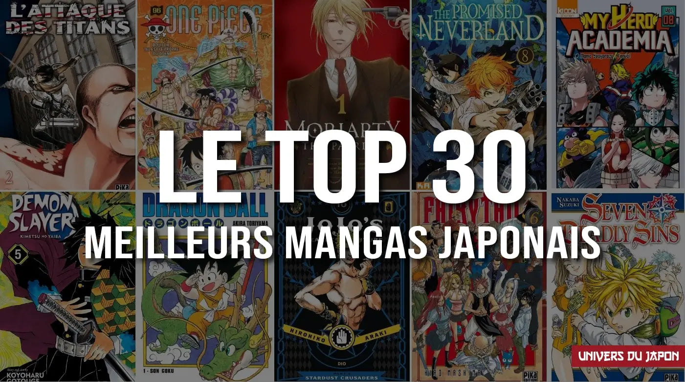 Top 30 meilleurs Manga Japonais | Univers du Japon