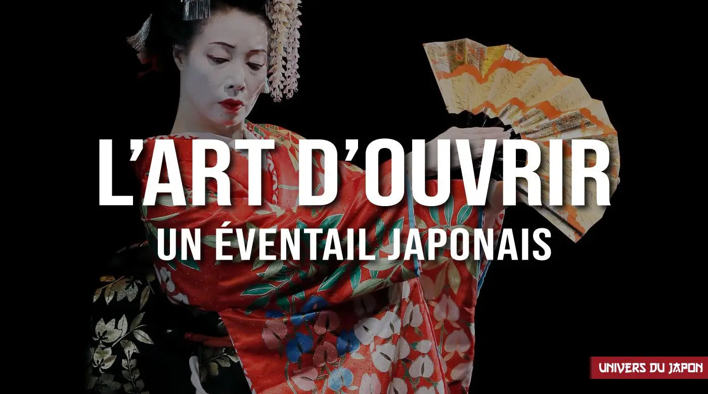 Comment ouvrir un éventail japonais