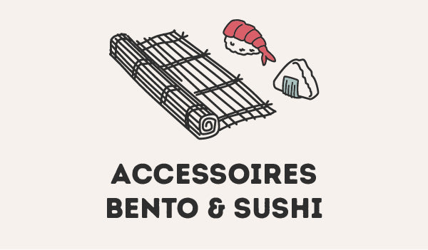 accessoires bento sushi