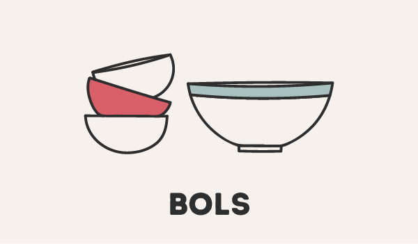 bol japonais et bol à ramen