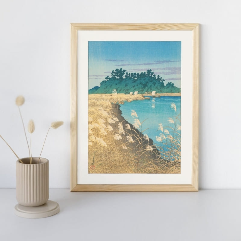 Affiche Japonaise Estampe Ichikawa - A3