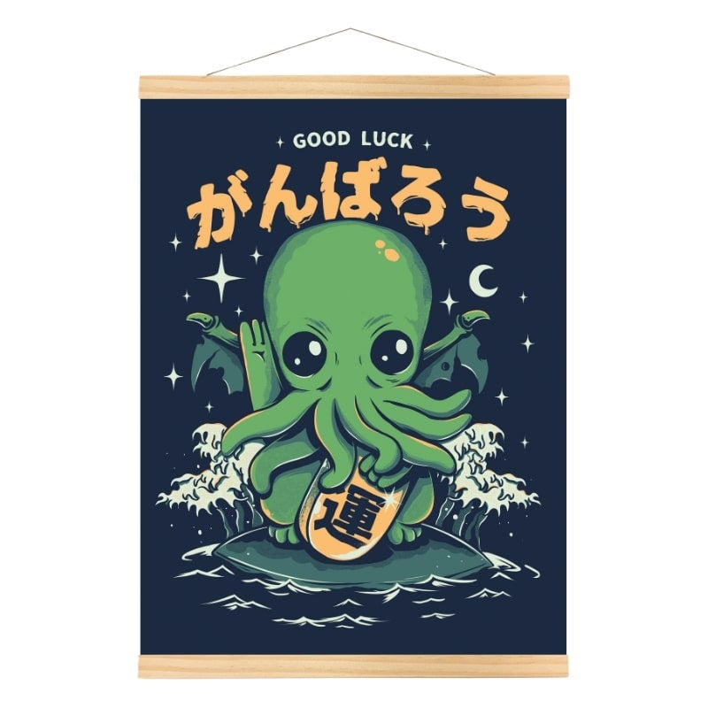 Affiche Japonaise Good Luck - A3