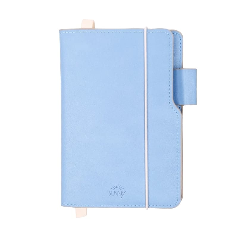 Agenda Perpétuel Japonais Sunny Planner Mensuel - Bleu