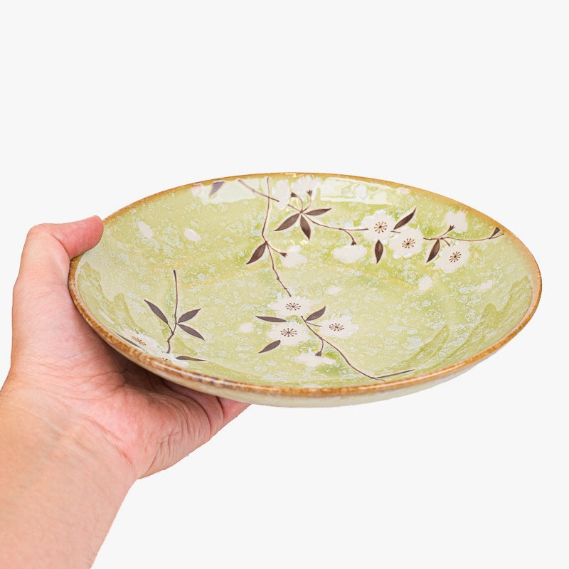 Assiette Japonaise Creuse Midori Sakura