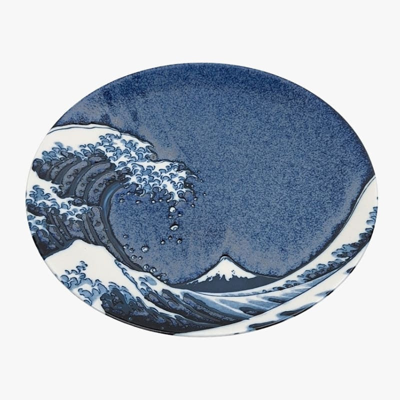 Assiette Japonaise Ronde Kanagawa