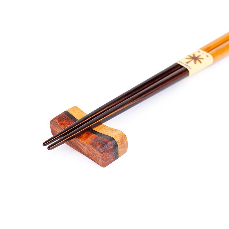 Baguettes Japonaises Bois Naturel & Support