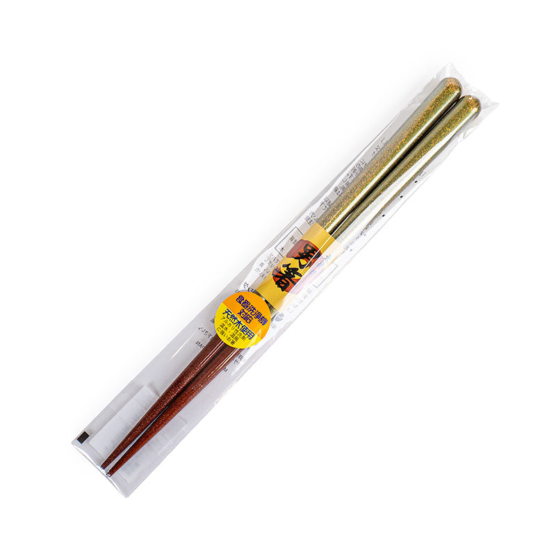 Baguettes Japonaises Épaisses Paillettes Dorées