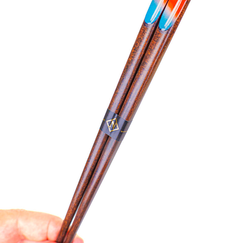 Baguettes Japonaises Grand Motif Mont Fuji