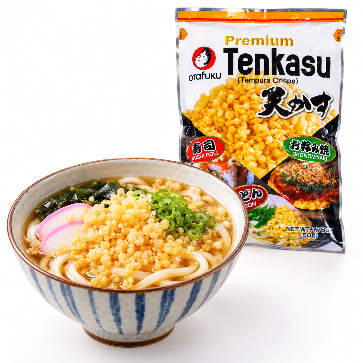 Billes de Tempura Croustillantes Tenkasu Otafuku