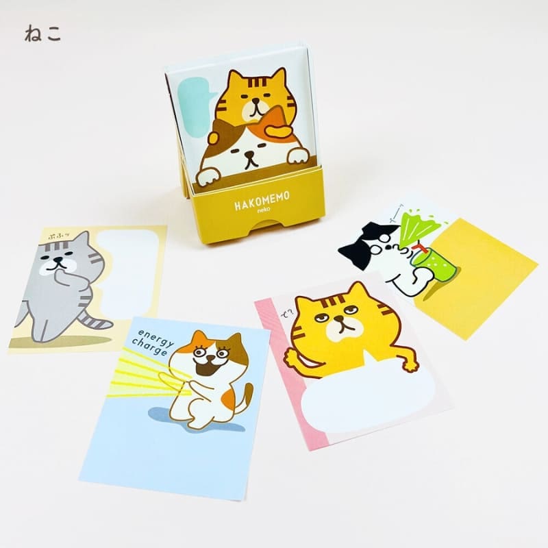 Bloc Mémo Hakomemo Neko