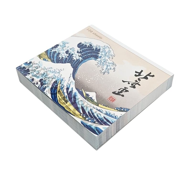 Bloc Mémo Japonais Estampes Hokusai