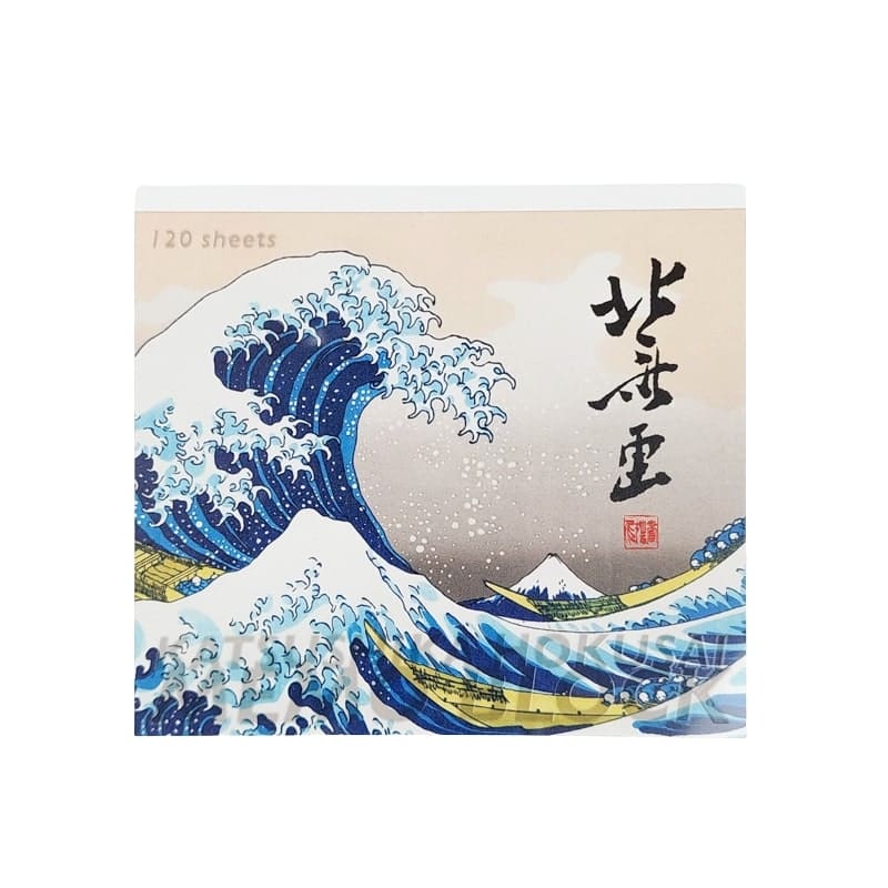 Bloc Mémo Japonais Estampes Hokusai