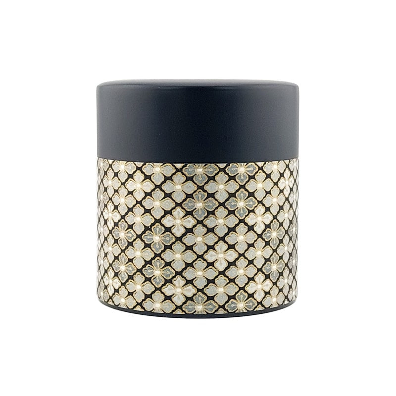 Boîte à Thé Japonaise Kuro Hanabishi