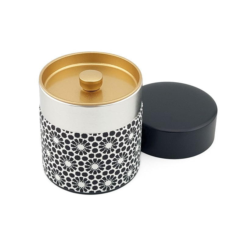 Boîte à Thé Japonaise Kuro Kiku