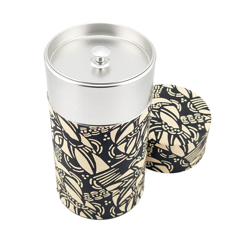 Boîte à Thé Japonaise Monokuro