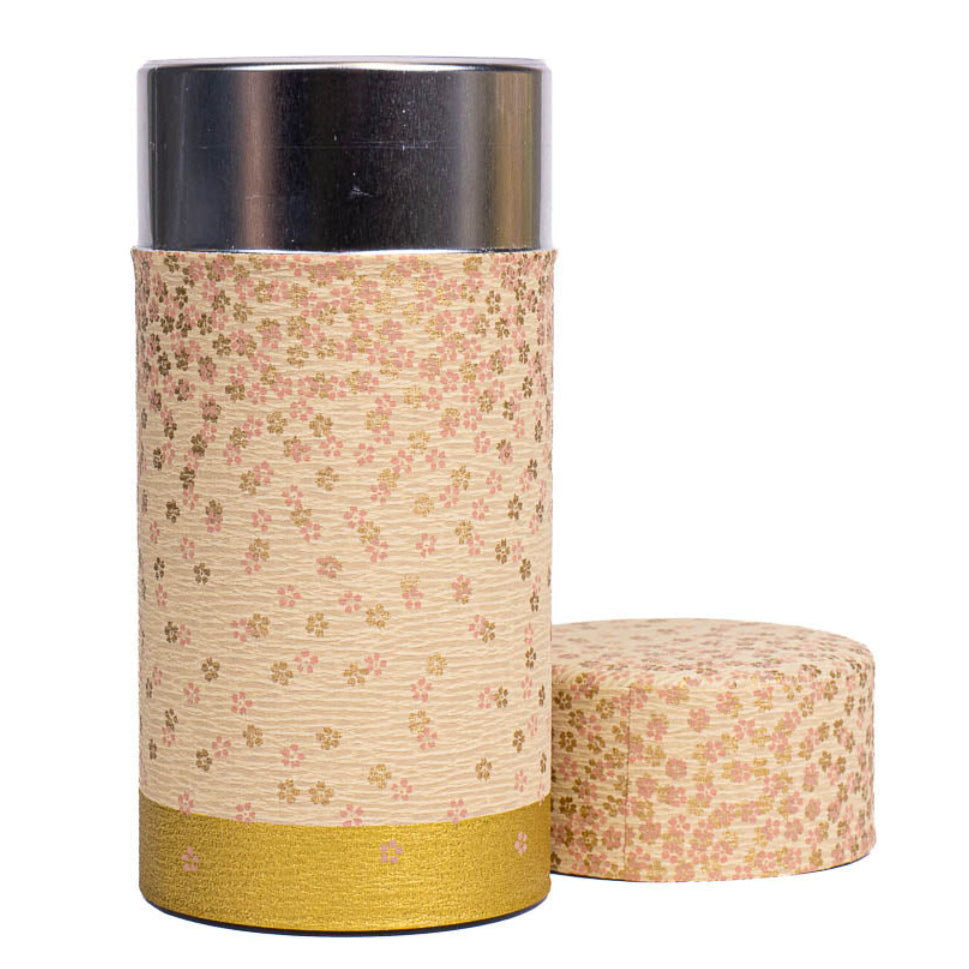 Boîte à Thé Japonaise Washi Hanazono Rose