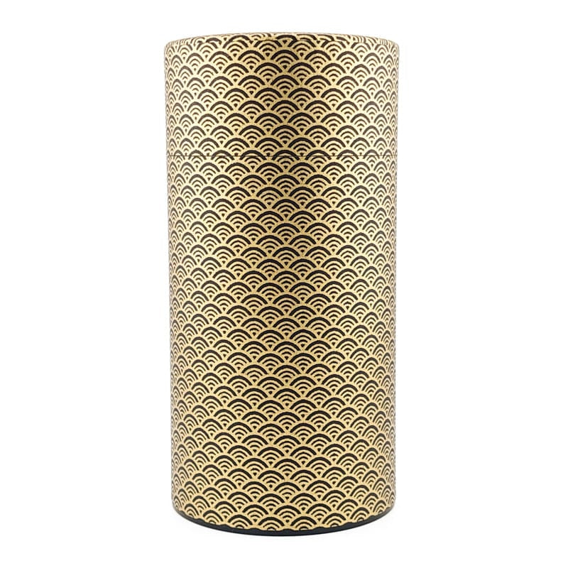 Boîte à Thé Japonaise Washi Seigaiha