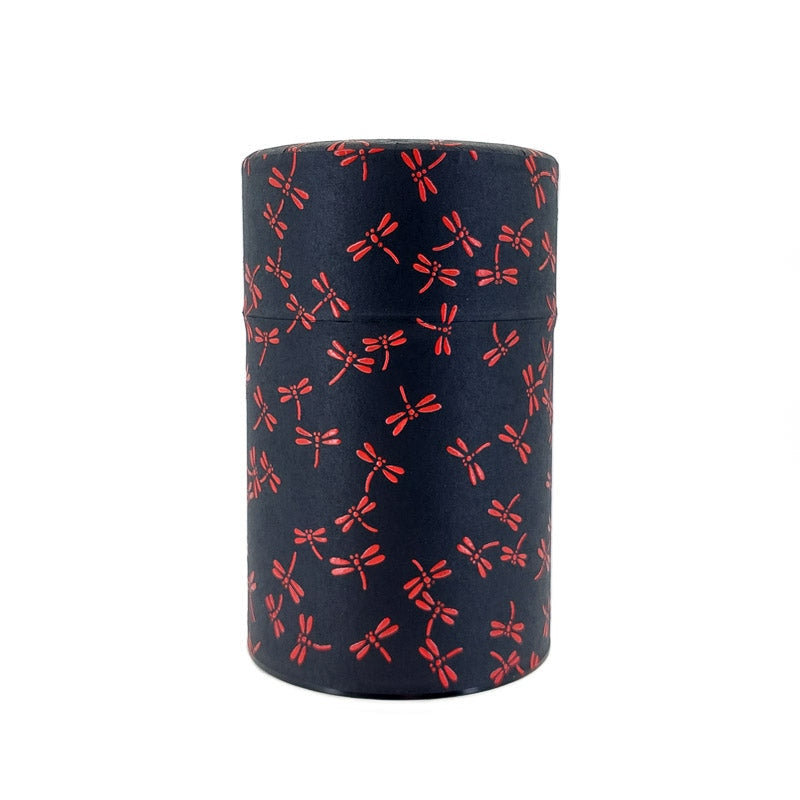 Boîte à Thé Vrac Libellule Noir