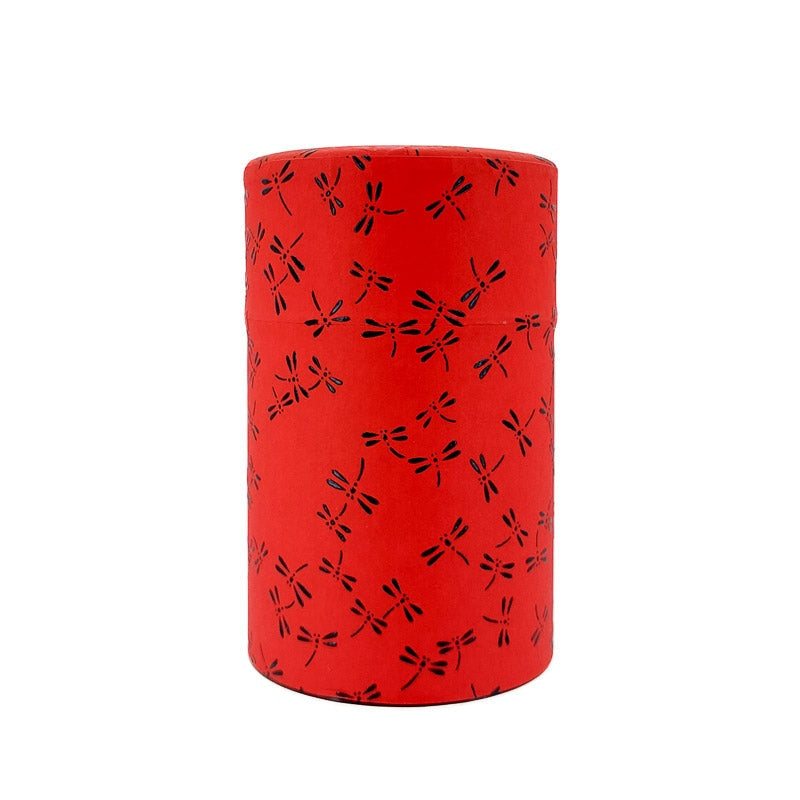 Boîte à Thé Vrac Libellule Rouge