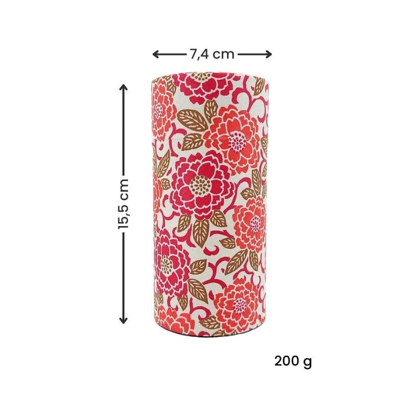Boîte à Thé Washi Orange