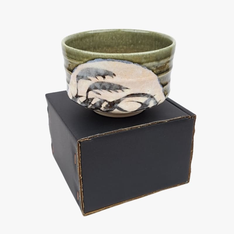 Bol à Matcha Japonais Oribe Ashi