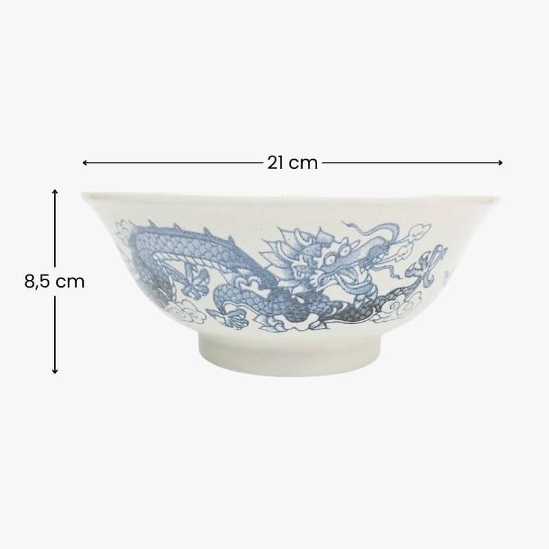 Bol à Ramen Japonais Blanc
