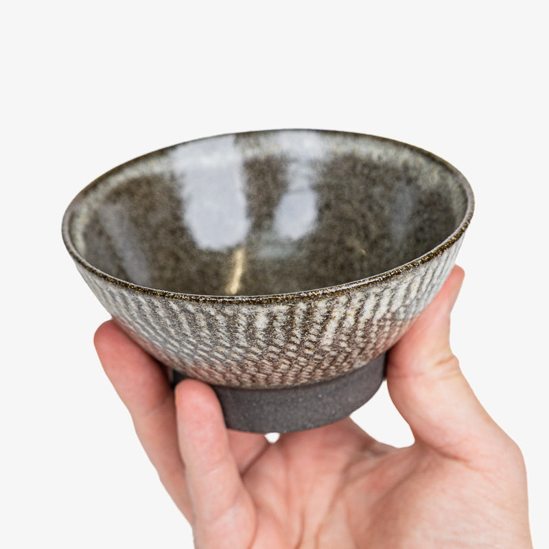 Bol à Riz Japonais Kanna Noir