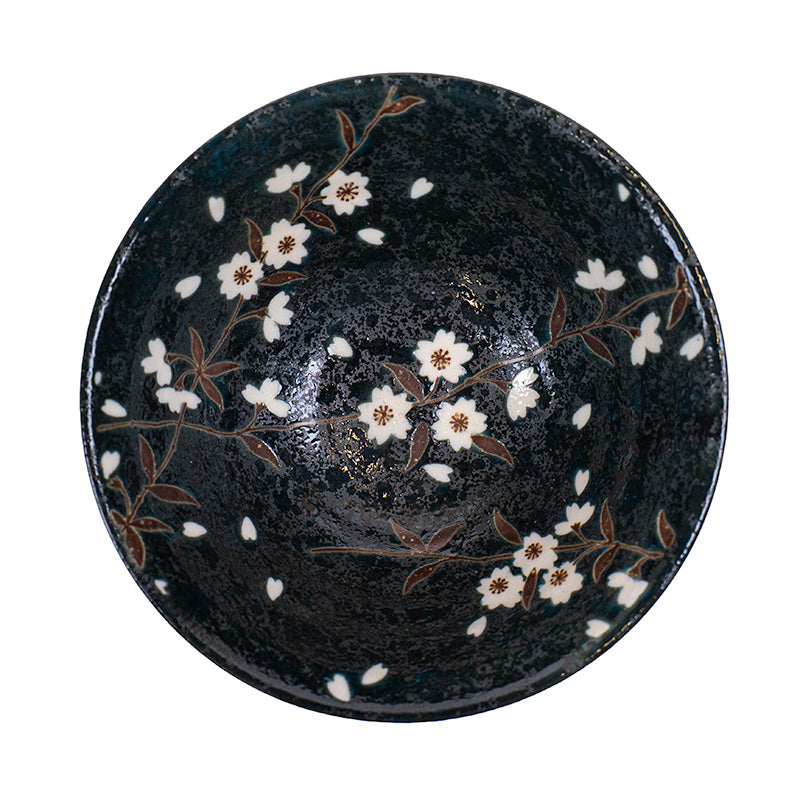 Bol à riz Japonais Kuro Sakura