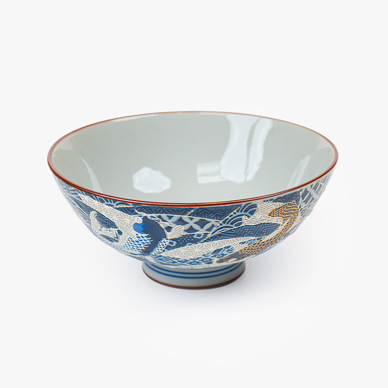 Bol Japonais Céramique Carpe Koï