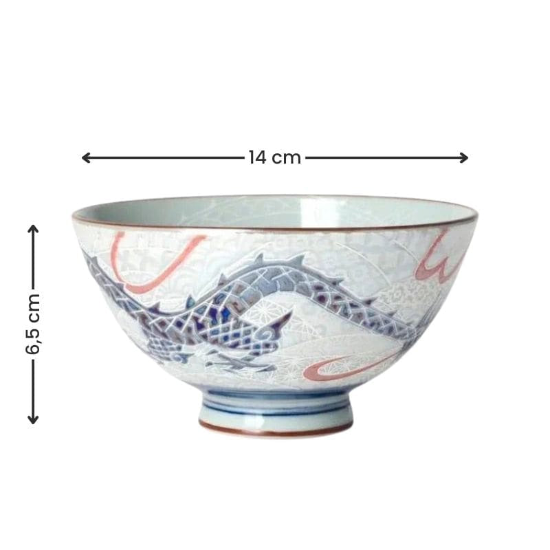 Bol Japonais Céramique Dragon