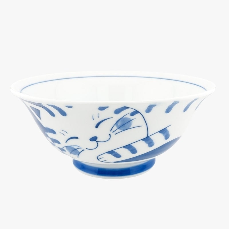 Bol Japonais Neko Bleu