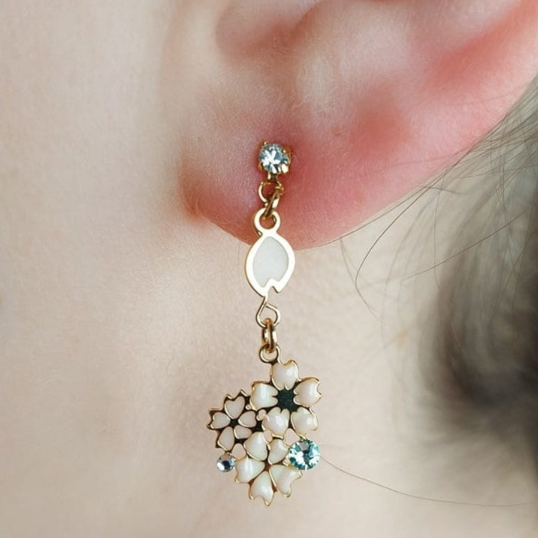 Boucles d’Oreilles Japonaises Chat