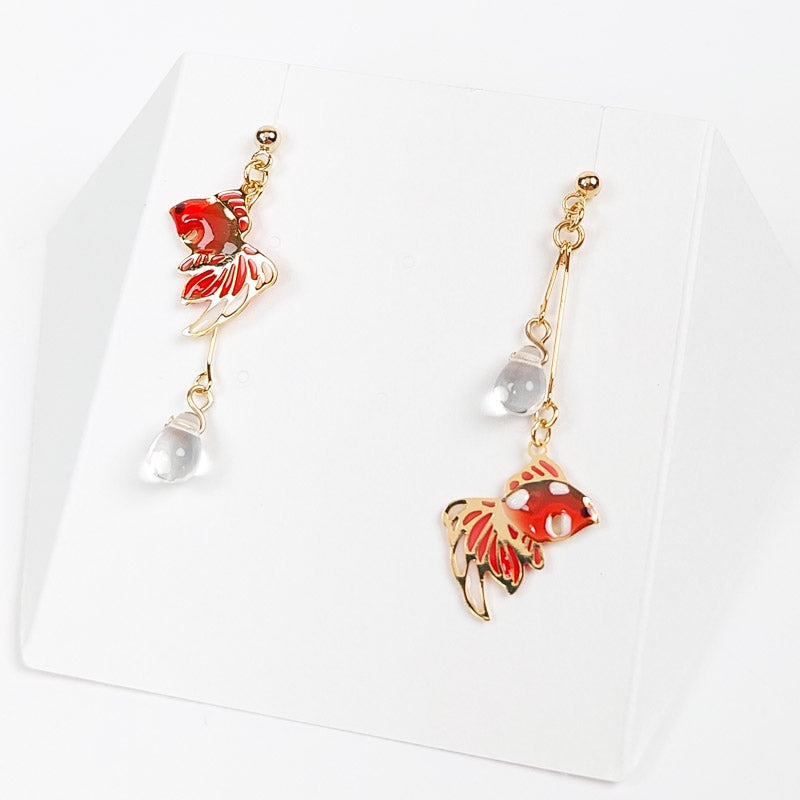 Boucles d’Oreilles Japonaises Goldfish