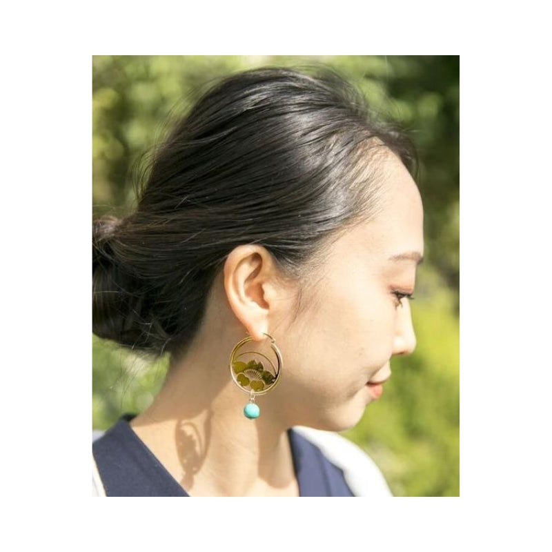 Boucles d’Oreilles Japonaises Hana Kamon