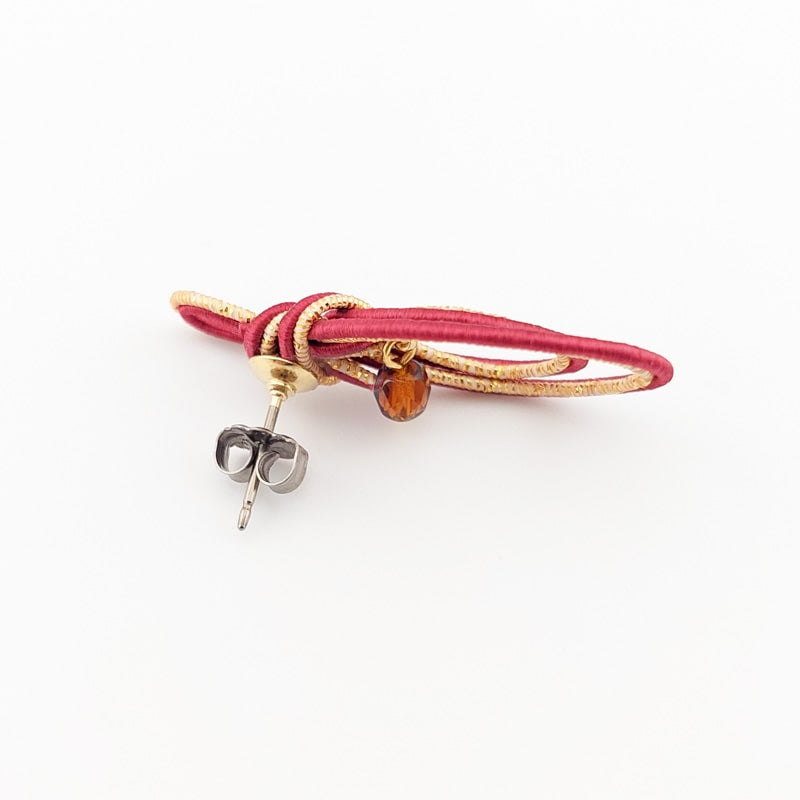 Boucles d’Oreilles Japonaises Mizuhiki