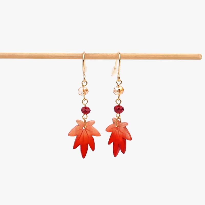 Boucles d’Oreilles Japonaises Momiji