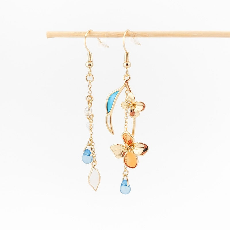 Boucles d’Oreilles Japonaises Nanohana