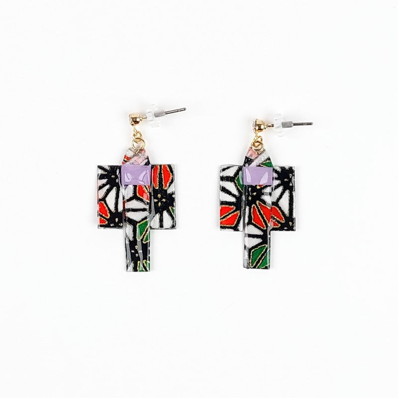 Boucles d’Oreilles Kimono