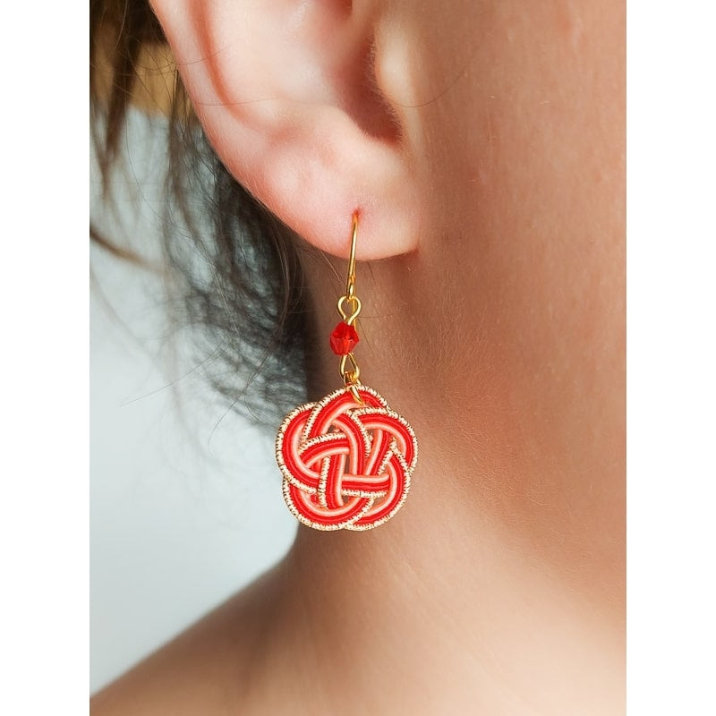 Boucles d’Oreilles Noeud Japonais