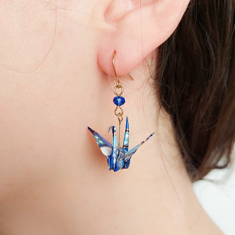 Boucles d’Oreilles Origami Mizuiro