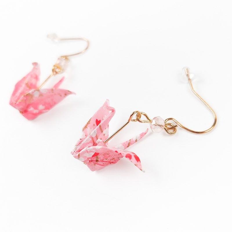 Boucles d’Oreilles Origami Pinku