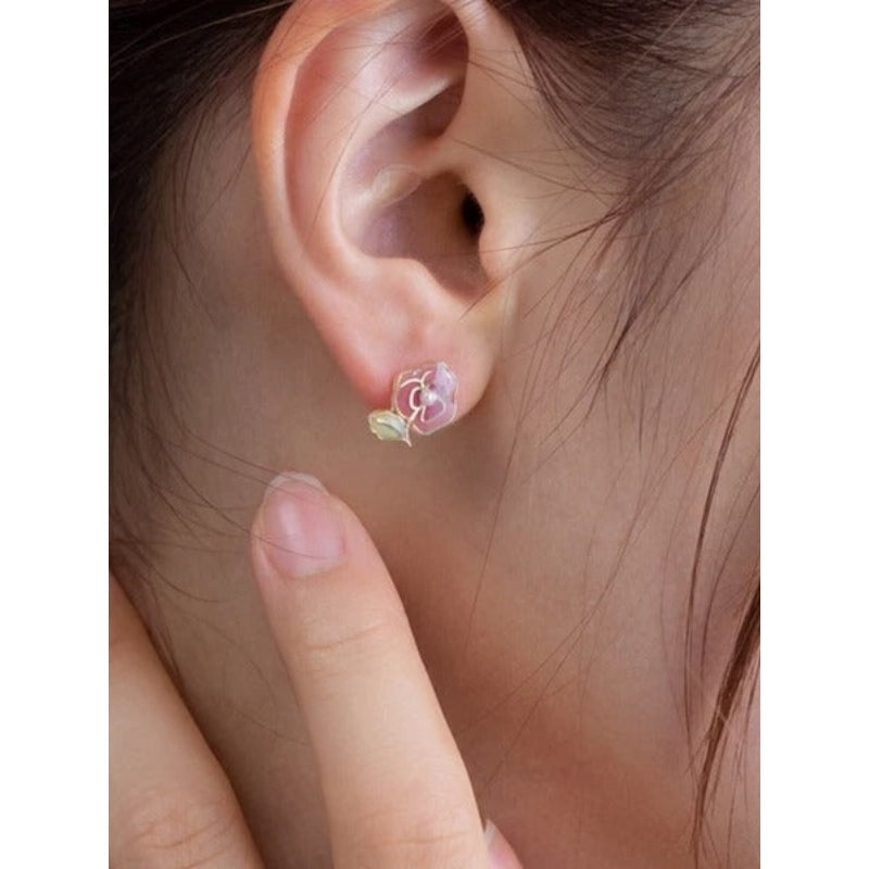 Boucles d’Oreilles Pensée