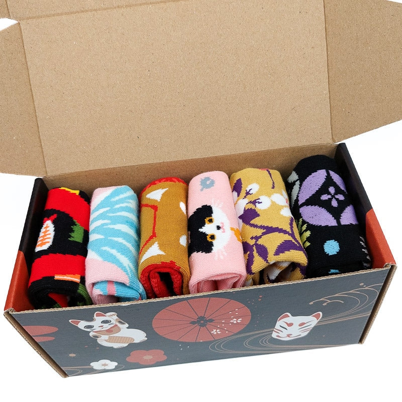 Box Chaussettes Japonaises Femme - EU 36-40