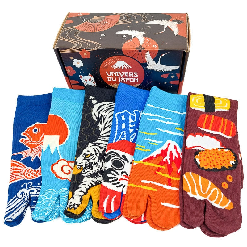 Box Chaussettes Japonaises Homme - EU 37-43