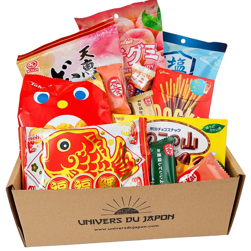 Box cadeau snacks japonais premium - Bonbon Japon