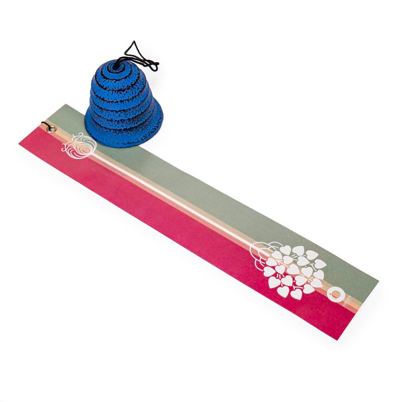 Carillon Japonais Fūrin Hamon Bleu