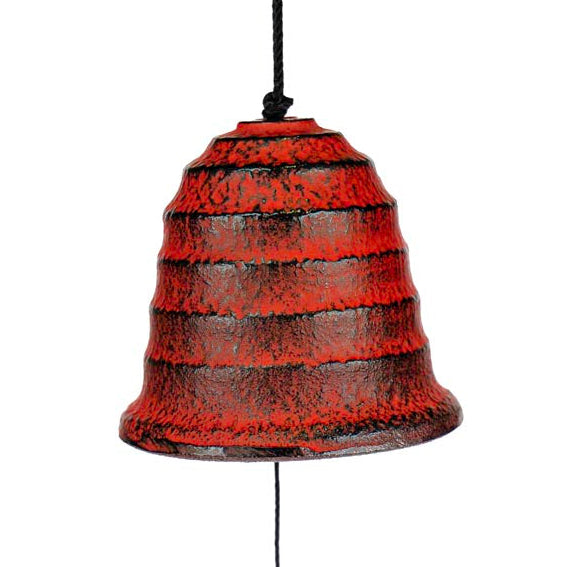 Carillon Japonais Fūrin Hamon Rouge