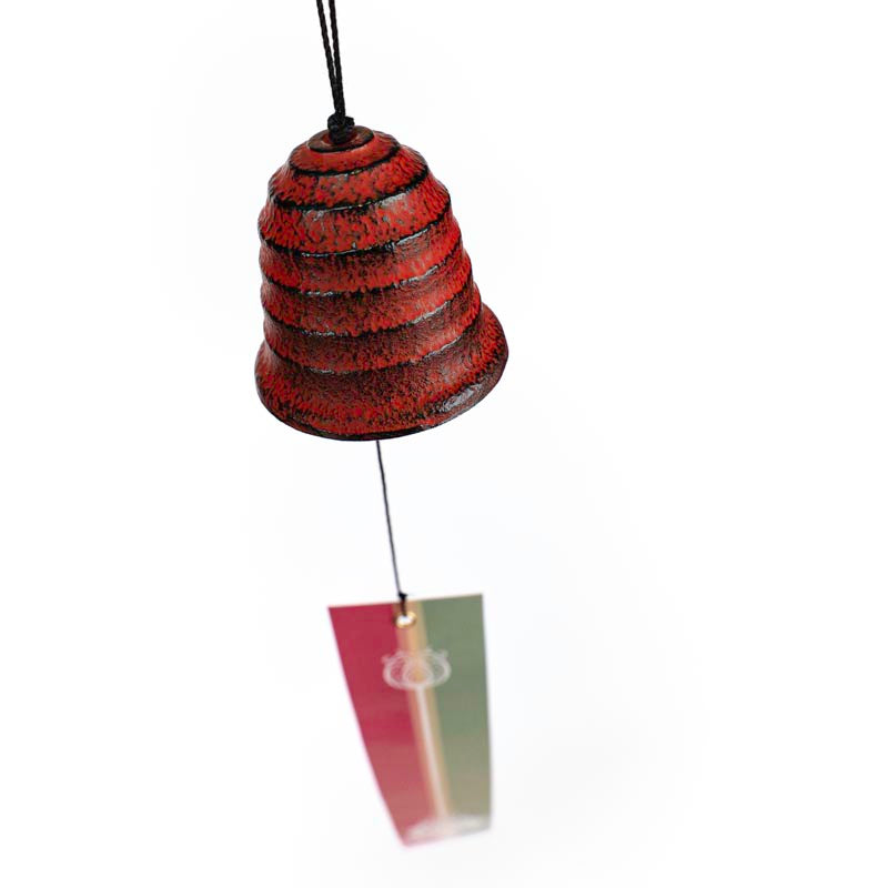 Carillon Japonais Fūrin Hamon Rouge