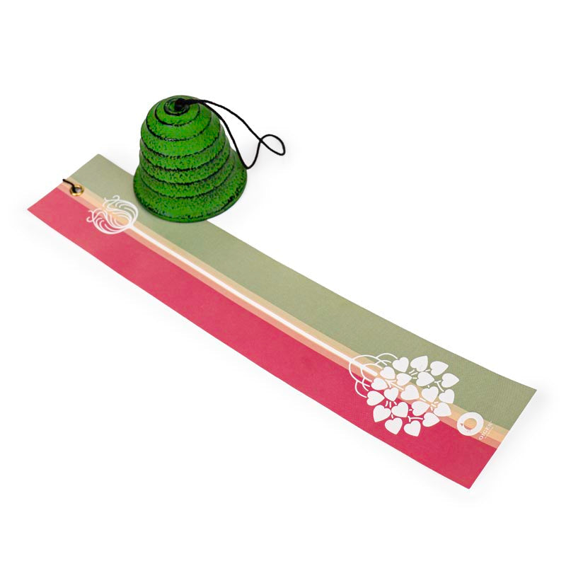 Carillon Japonais Fūrin Hamon Vert